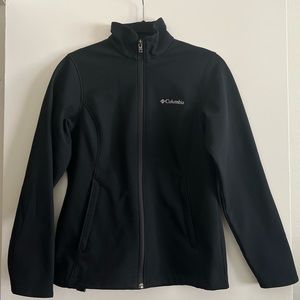 Women's Columbia Black Softshell Jacket